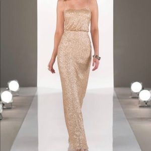 Sorella vita gold dress